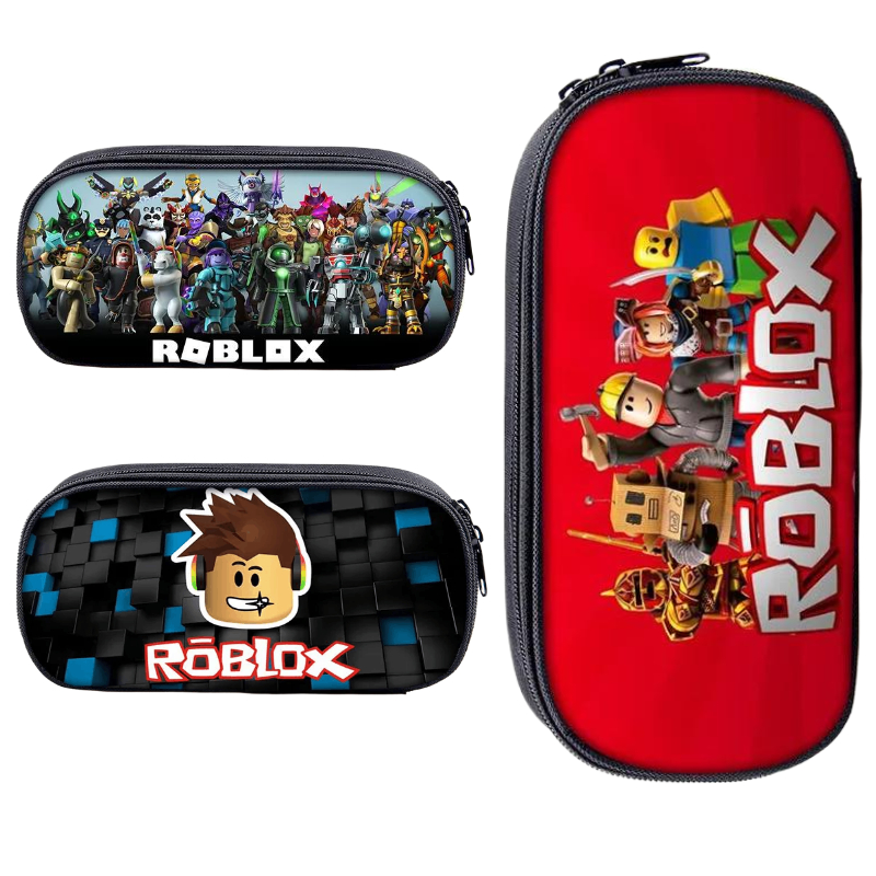 School Supplies - Roblox ゲーム大容量文具箱ゲーム漫画周辺文具ペン収納袋ペン鉛筆誕生日ギフト