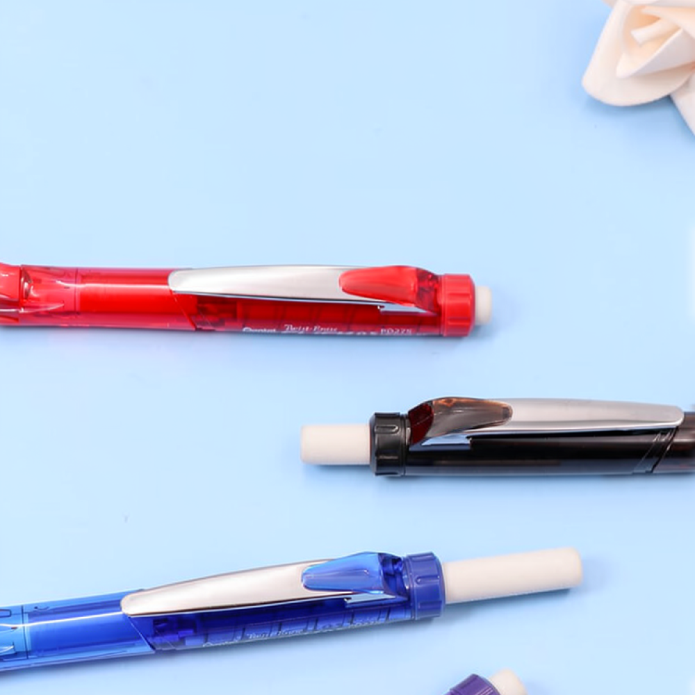 ペンテルPD275Tシャープペンシル0.5mm製図用品筆記用 - Retractable Eraser Pen Click のレビューと価格