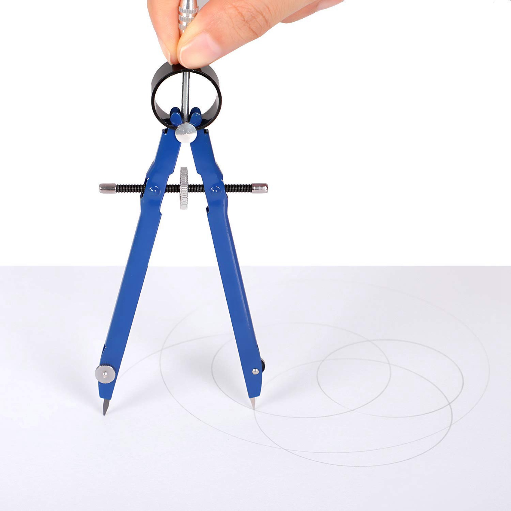 3Xプロフェッショナルコンパス、ロック付きコンパスジオメトリ - Math Geometry Set With Compass のレビューと価格