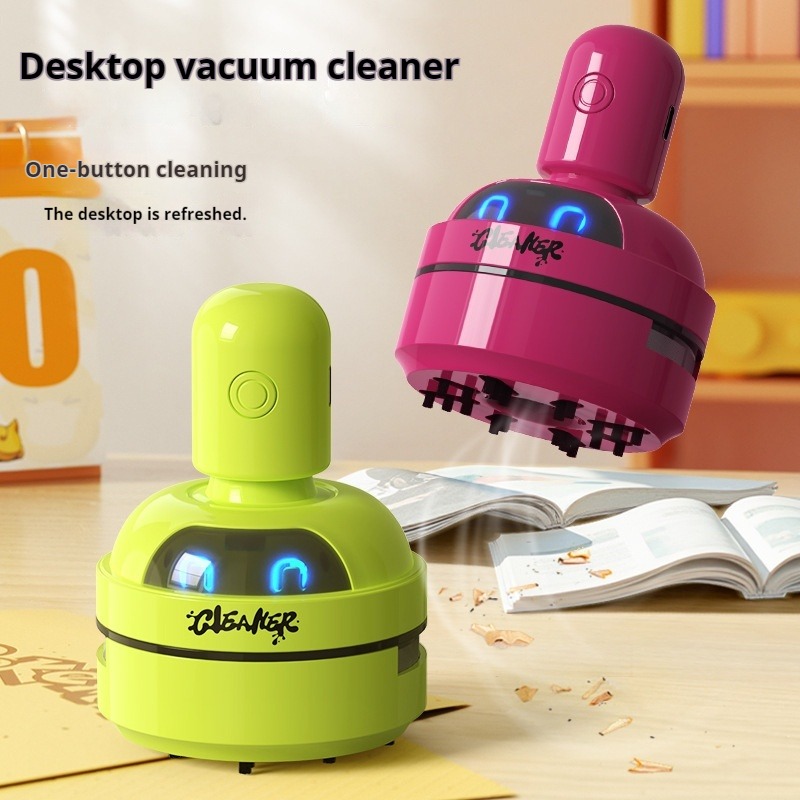 卓上用クリーナー、小型ポータブル掃除機。消しゴムや鉛筆の削り - Mini Desktop Vacuum Cleaner For Eraser Dust のレビューと価格