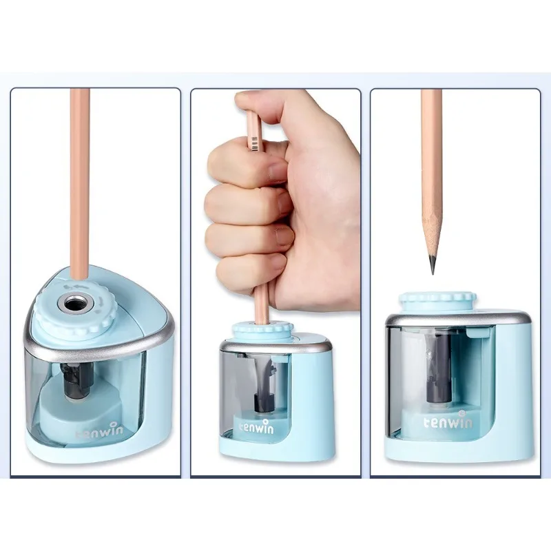 子供や学生、家庭、オフィス、学校で使える、電池式の携帯用電動 - Electric Pencil Sharpener Usb のレビューと価格