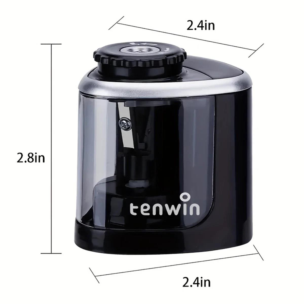 自動鉛筆削り機、電動式、卓上型、6～8mmの鉛筆に対応、携帯 - Electric Pencil Sharpener Usb のレビューと価格