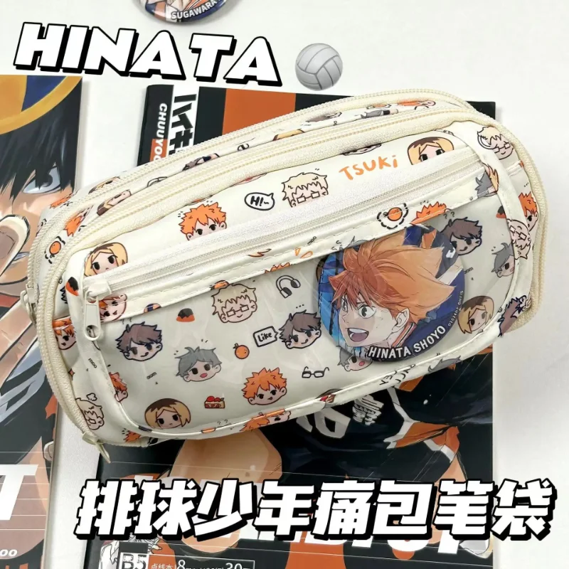 アニメ ハイキュー!! 痛絵柄のかわいいペンケース、漫画風文 - School Supplies のレビューと価格