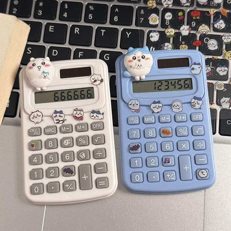 かわいいちいかわポータブルミニ電卓ステッカー付き静音正確快適 - Scientific Calculator For Secondary School のレビューと価格