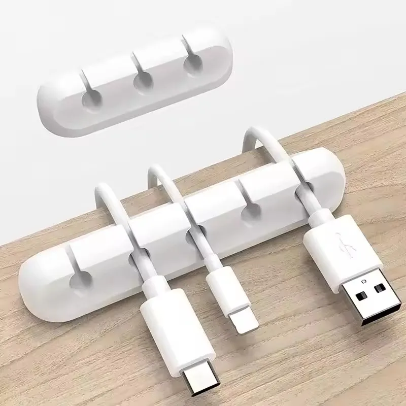 シリコン製USBケーブルオーガナイザー、USB充電ケーブル巻 - Desk Accessories のレビューと価格