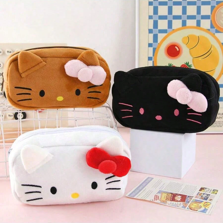 かわいい漫画柄のぬいぐるみペンケース1個。大容量で、文房具を - School Supplies のレビューと価格